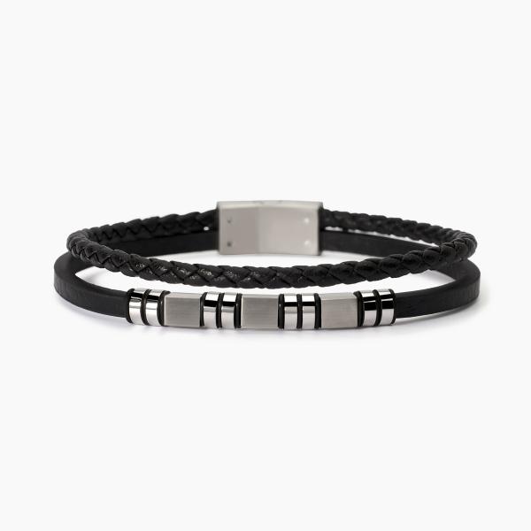 bracciale-in-acciaio-316l-similpelle